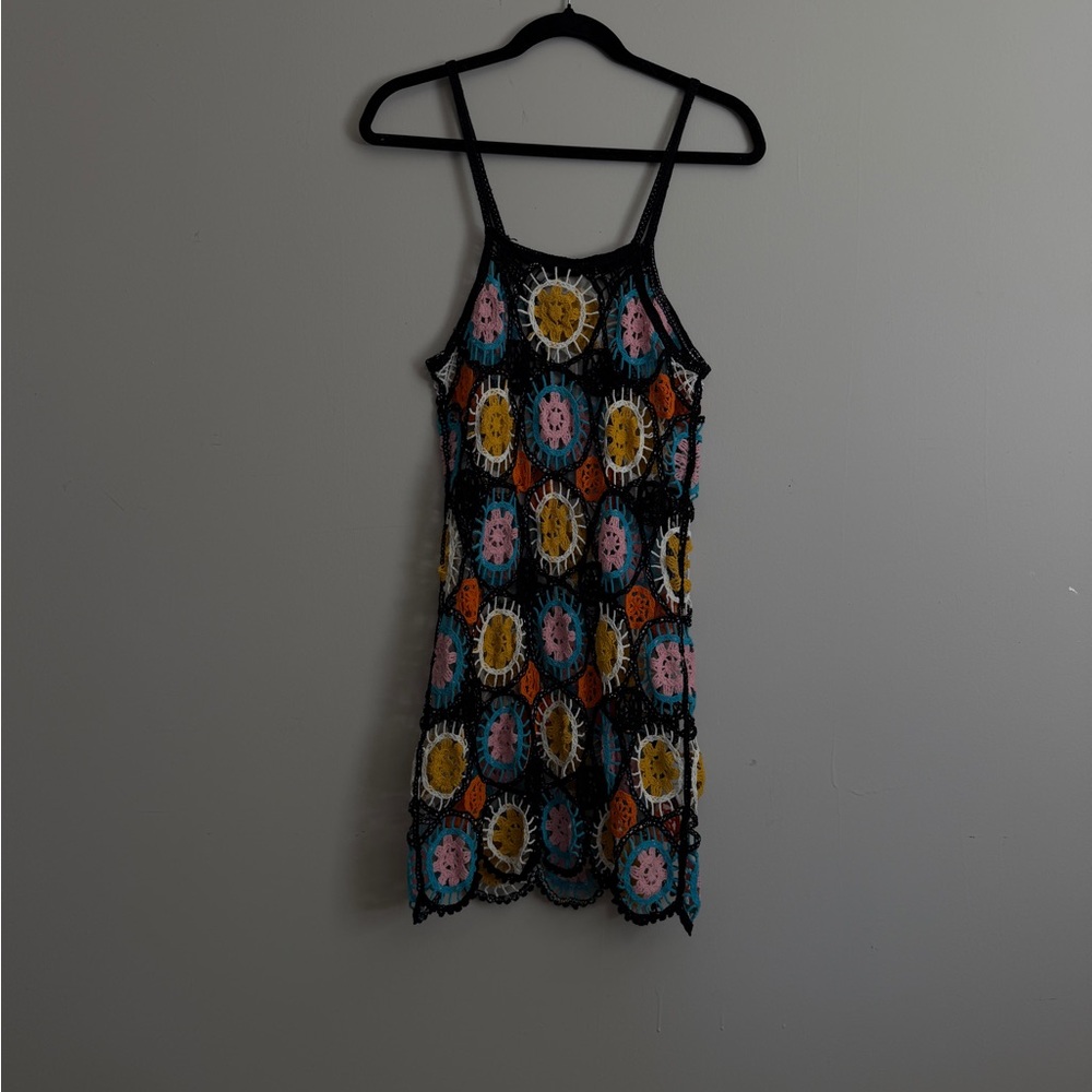 Crochet Mini Dress